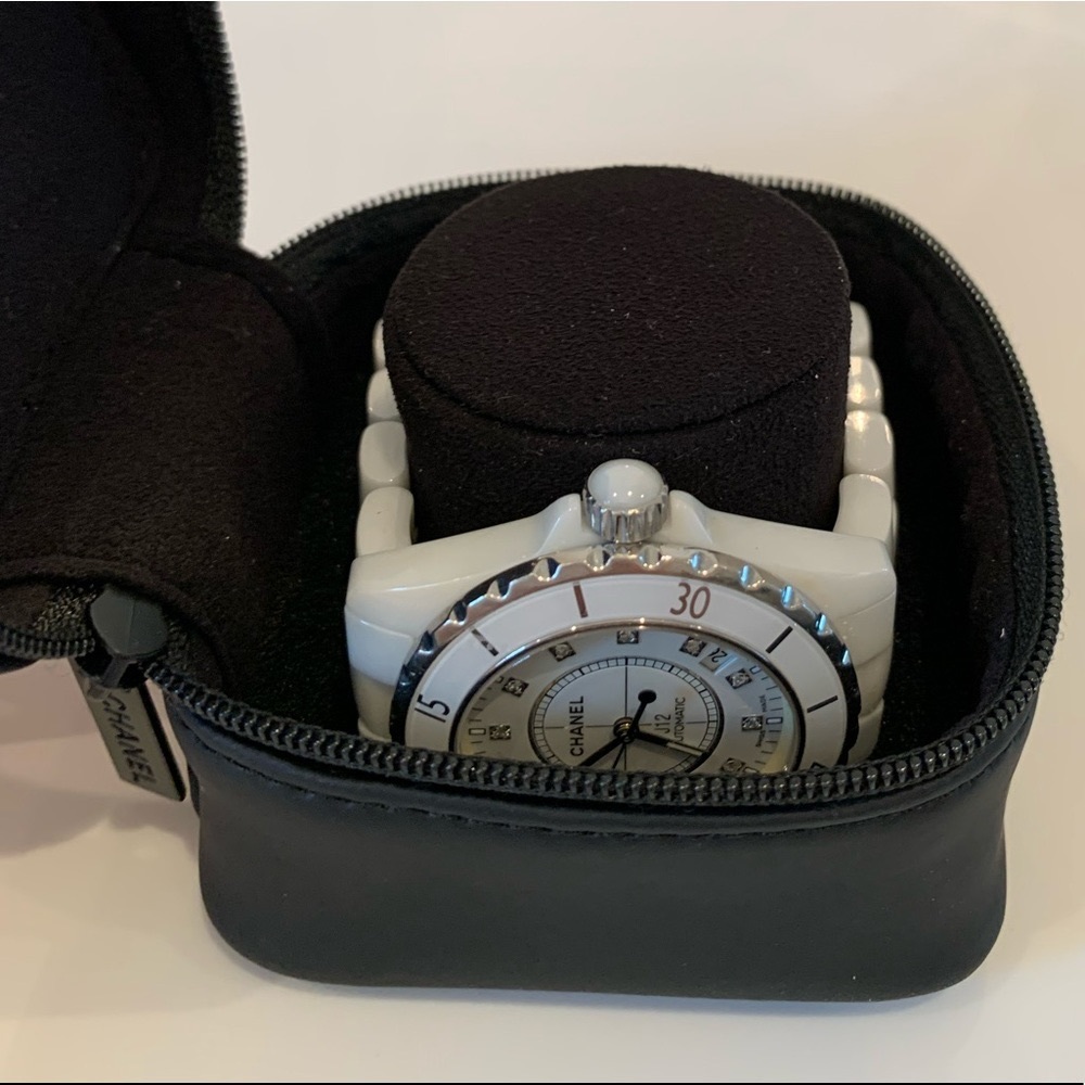 Chanel watch travel case